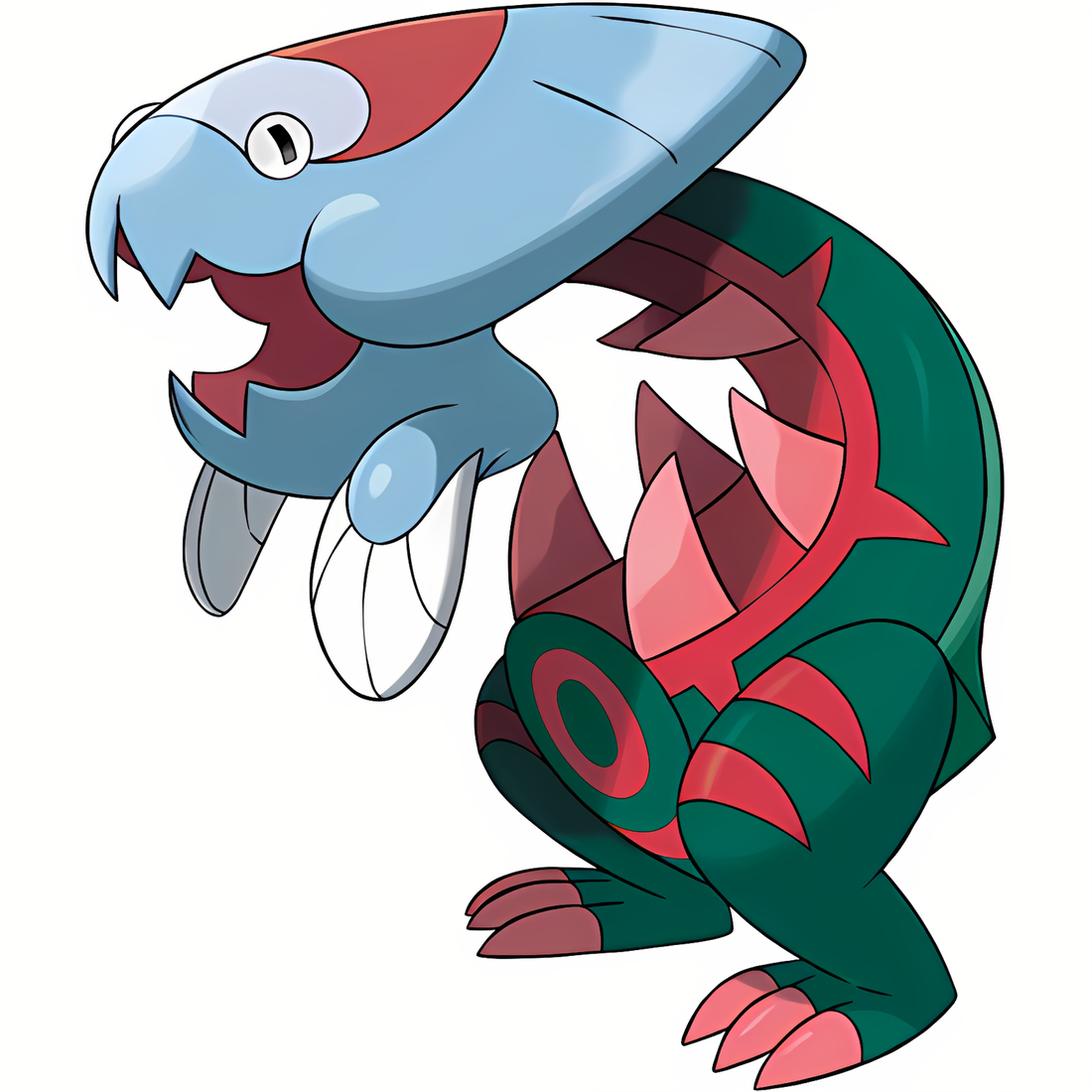 Hydragon, artwork officiel Pokémon