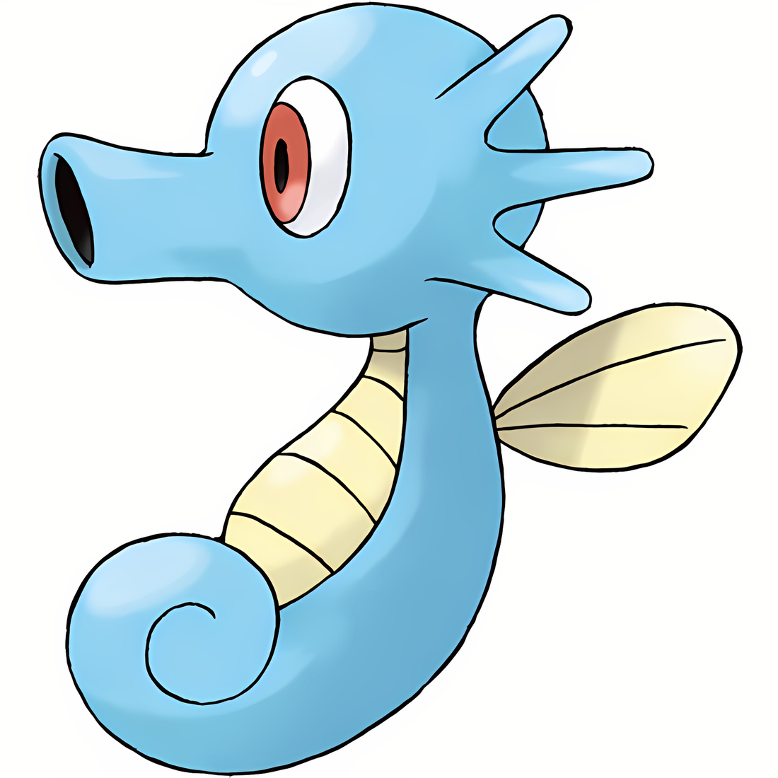 Hypotrempe, artwork officiel Pokémon