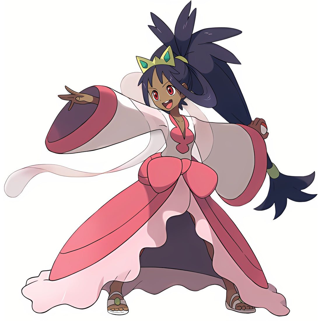 Artwork d'Iris pour Pokémon Noir 2 et Blanc 2