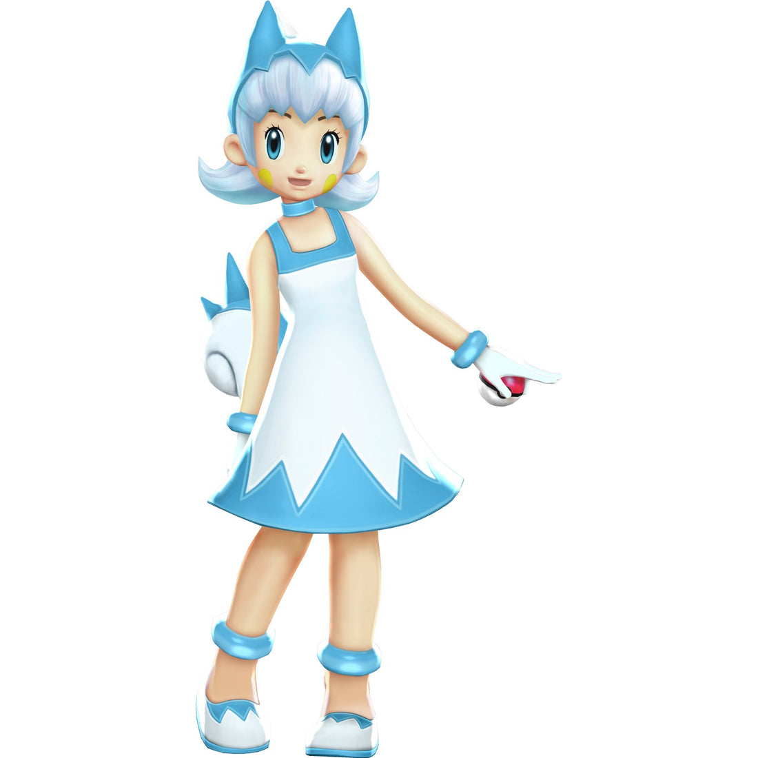 Artwork d'Iris pour Pokémon Battle Revolution