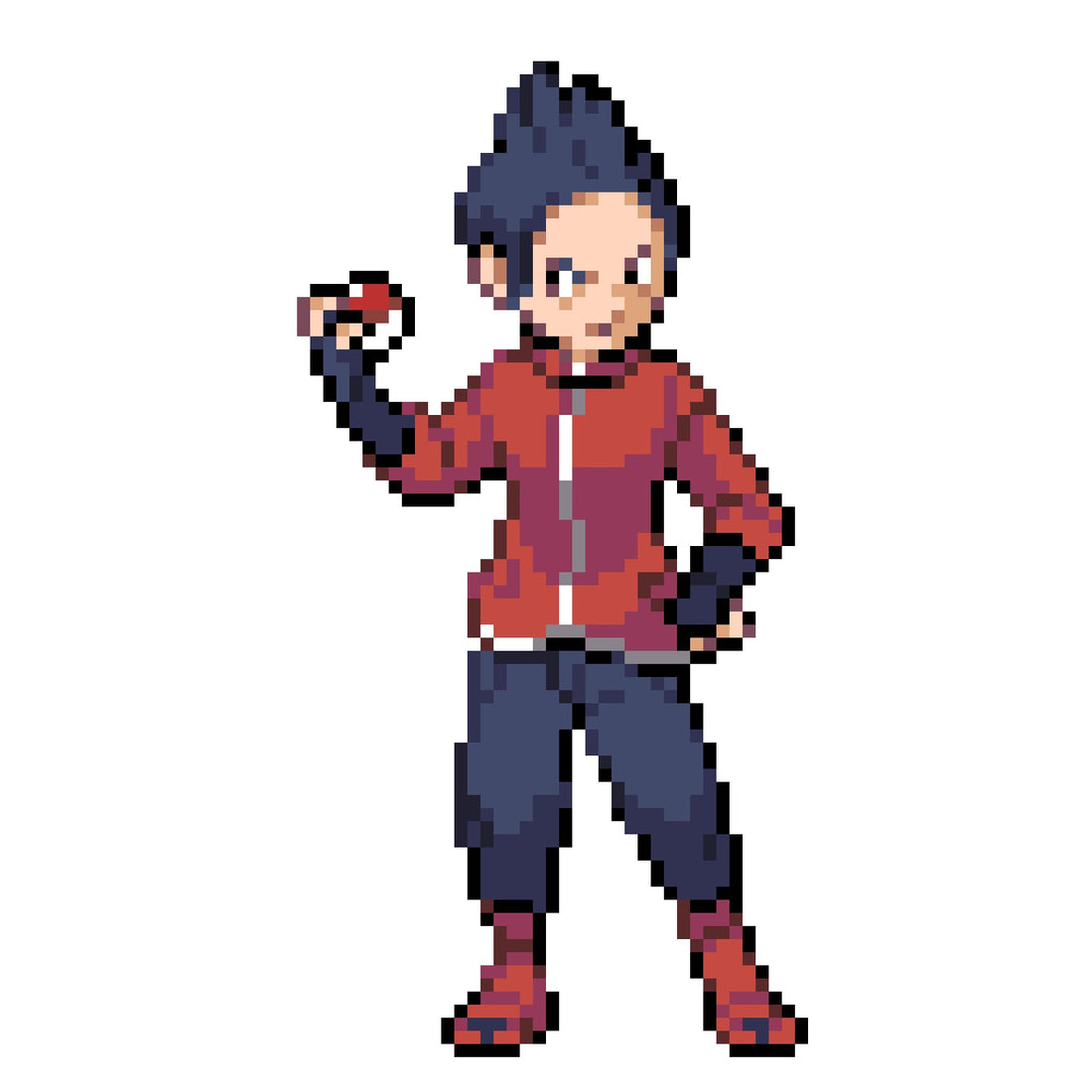Sprite de Julot dans Pokémon Or HeartGold et Argent SoulSilver
