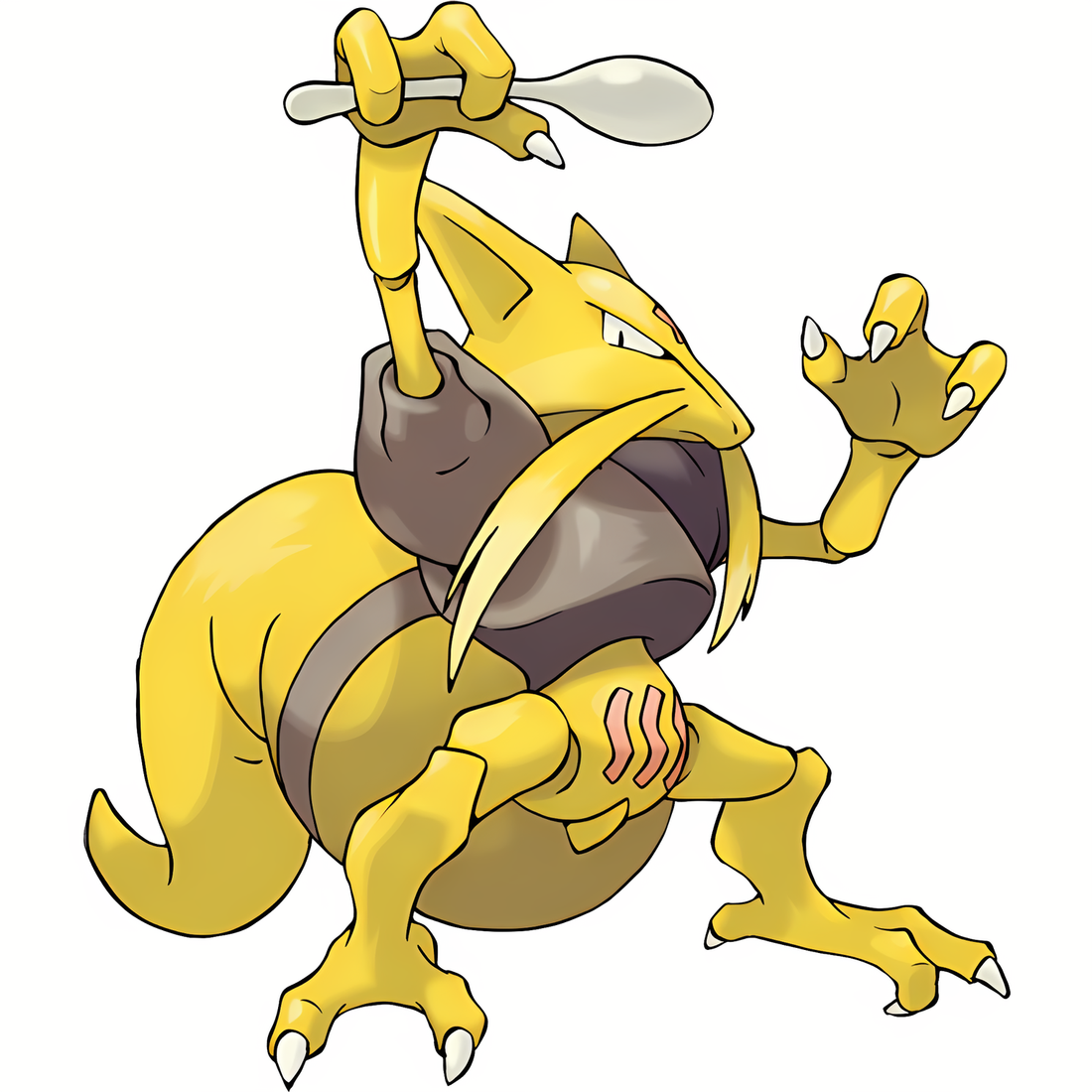 Kadabra, artwork officiel Pokémon