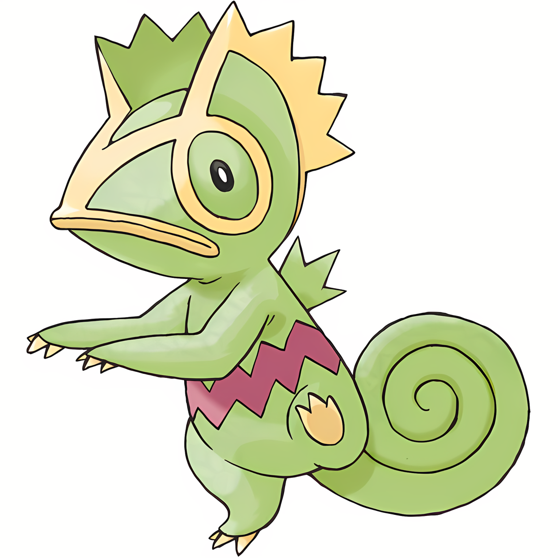 Kecleon, artwork officiel Pokémon