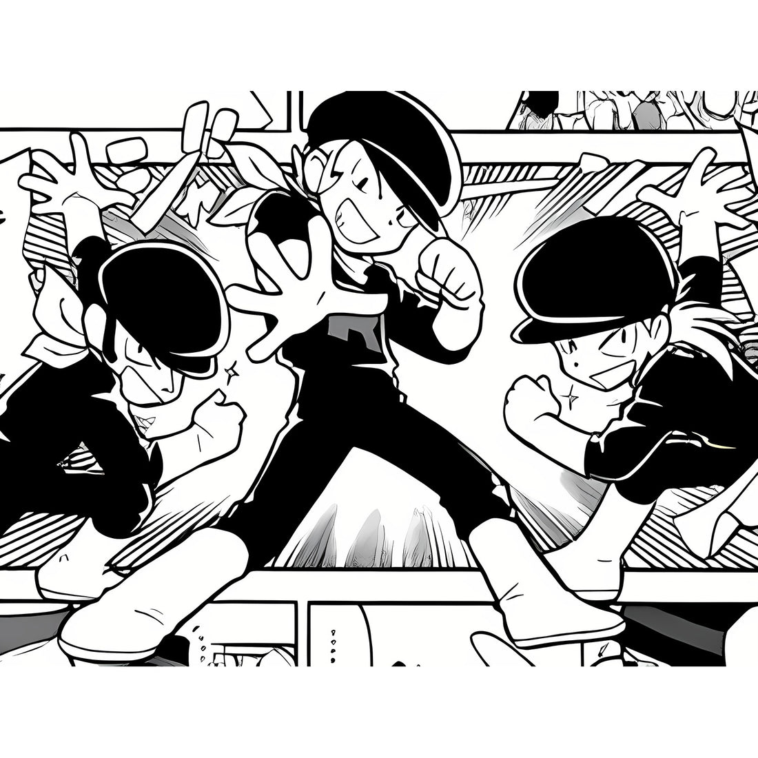 Ken, Ryô et Harry