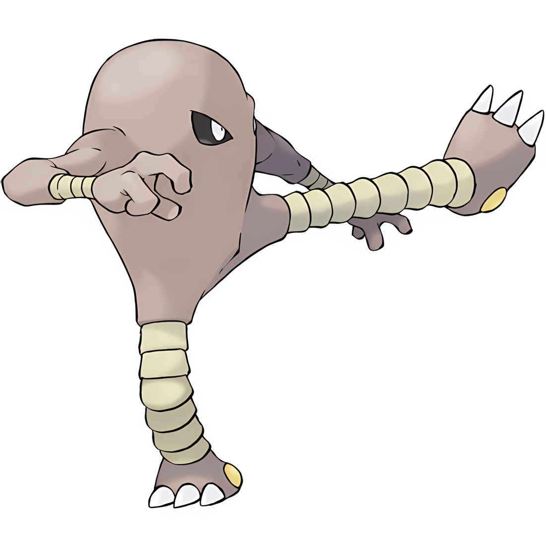 Kicklee, artwork officiel Pokémon