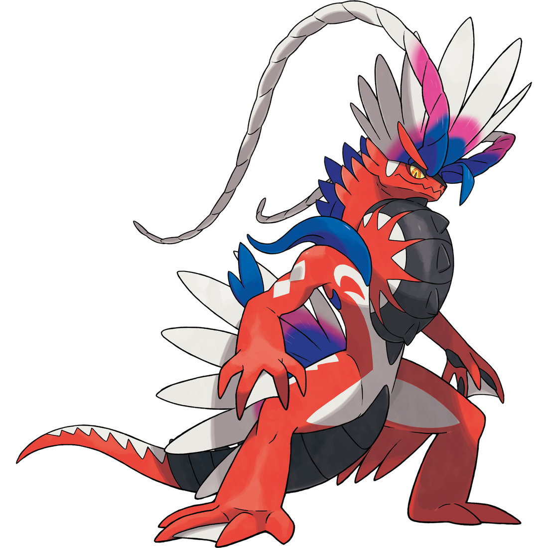 Koraidon, artwork officiel Pokémon