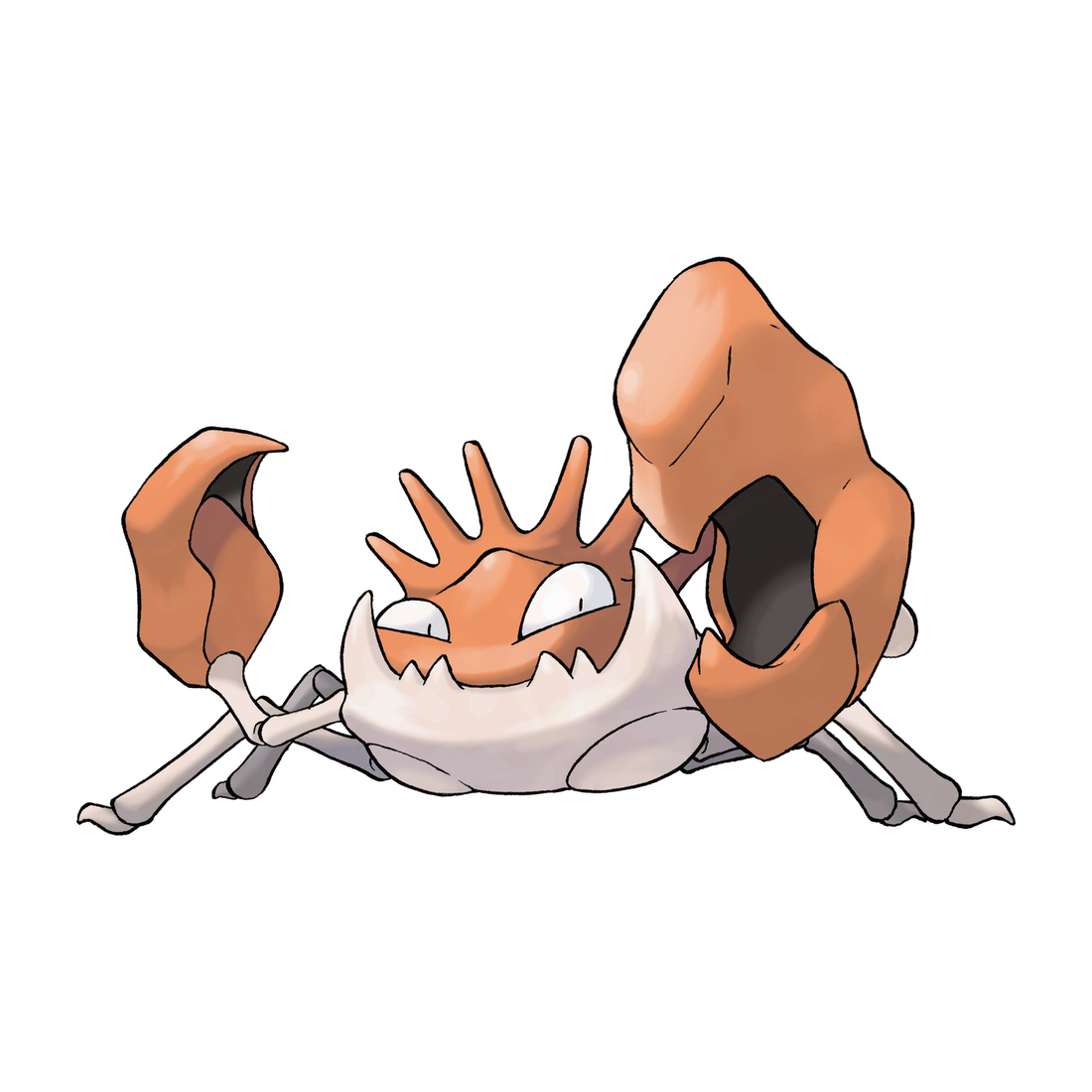 Krabboss, artwork officiel Pokémon
