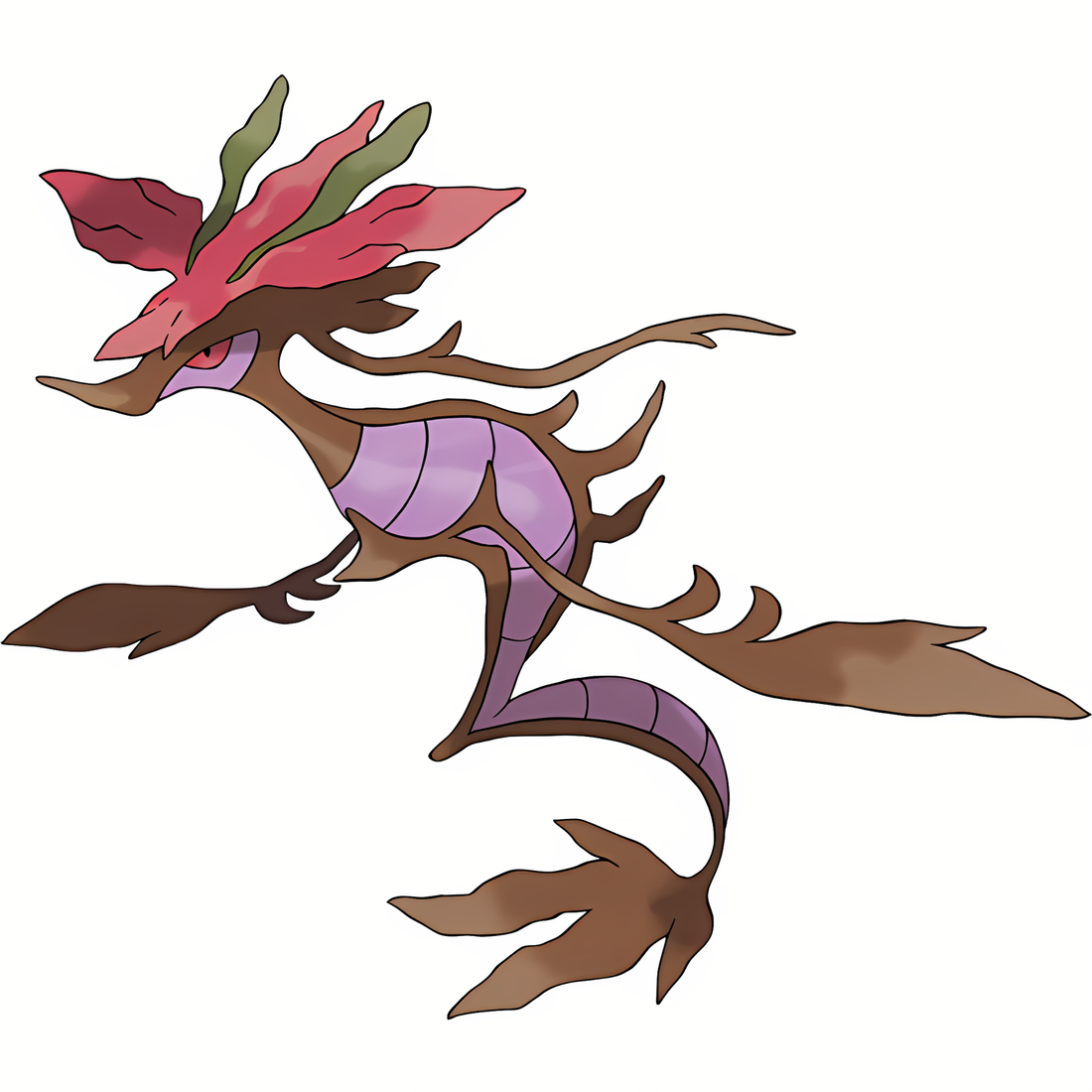Kravarech, artwork officiel Pokémon