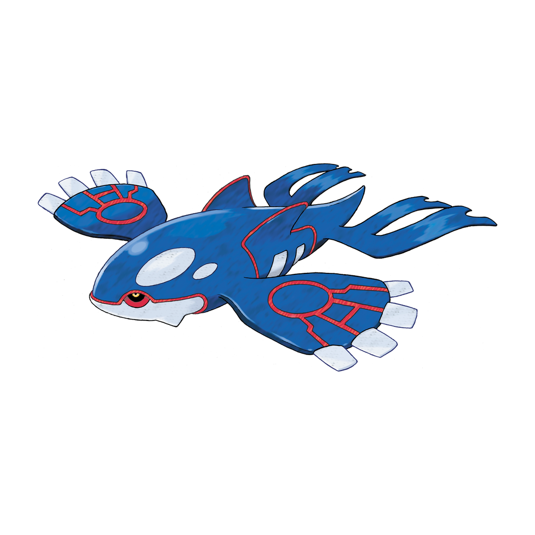 Kyogre, artwork officiel Pokémon