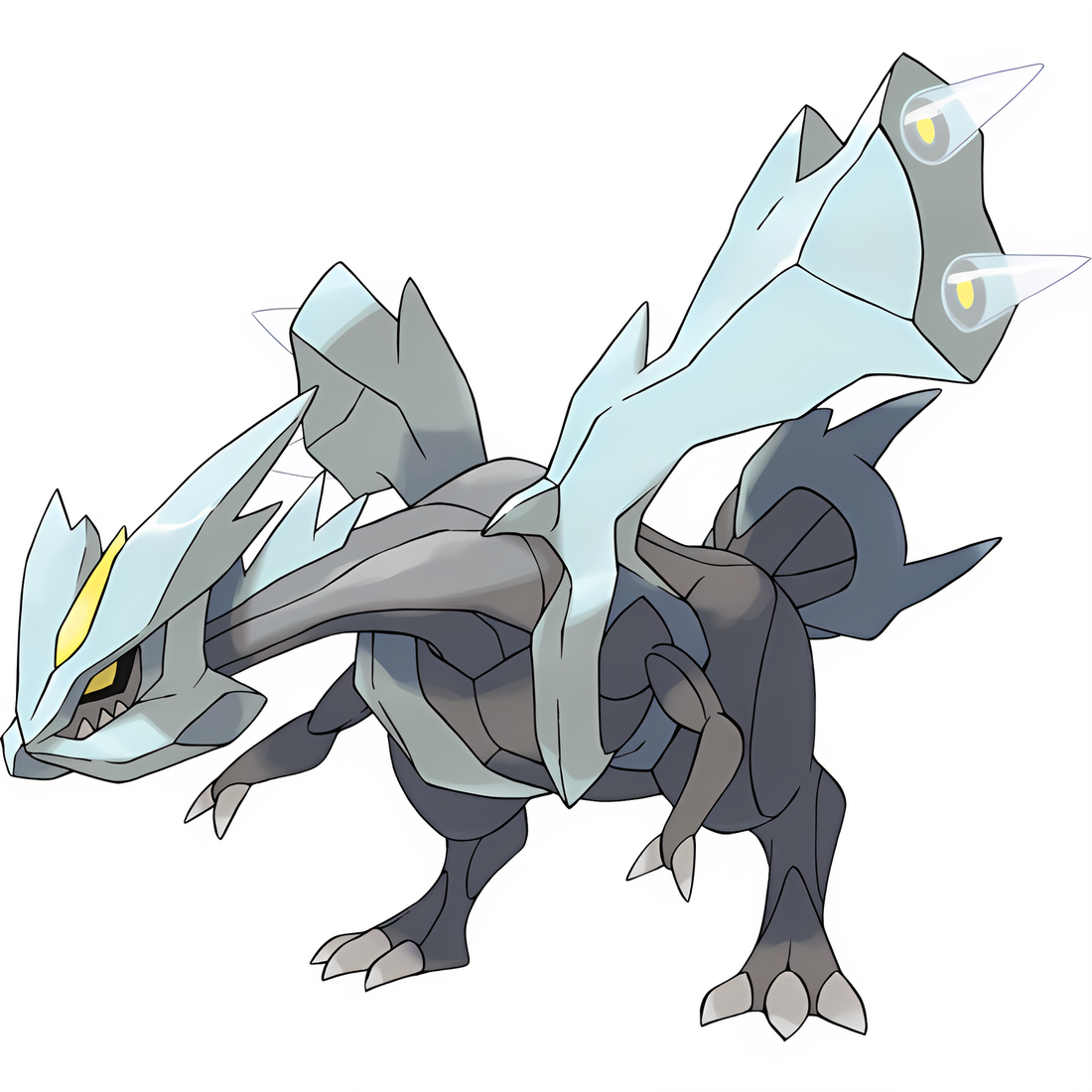Kyurem, artwork officiel Pokémon