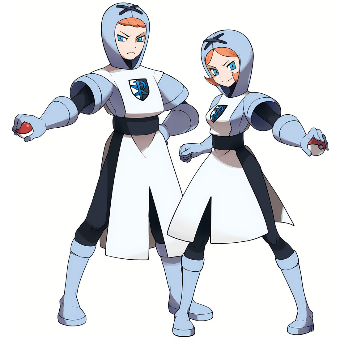 Des membres de la Team Plasma