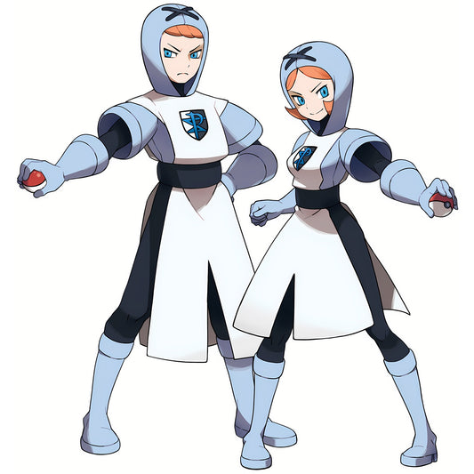 Des membres de la Team Plasma