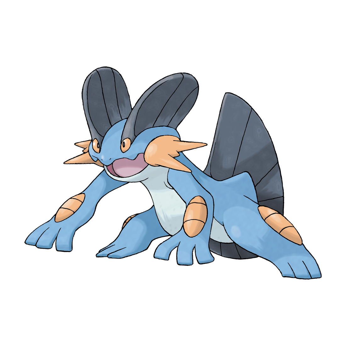 Laggron, artwork officiel Pokémon