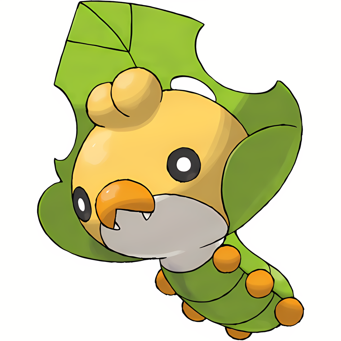 Larveyette, artwork officiel Pokémon