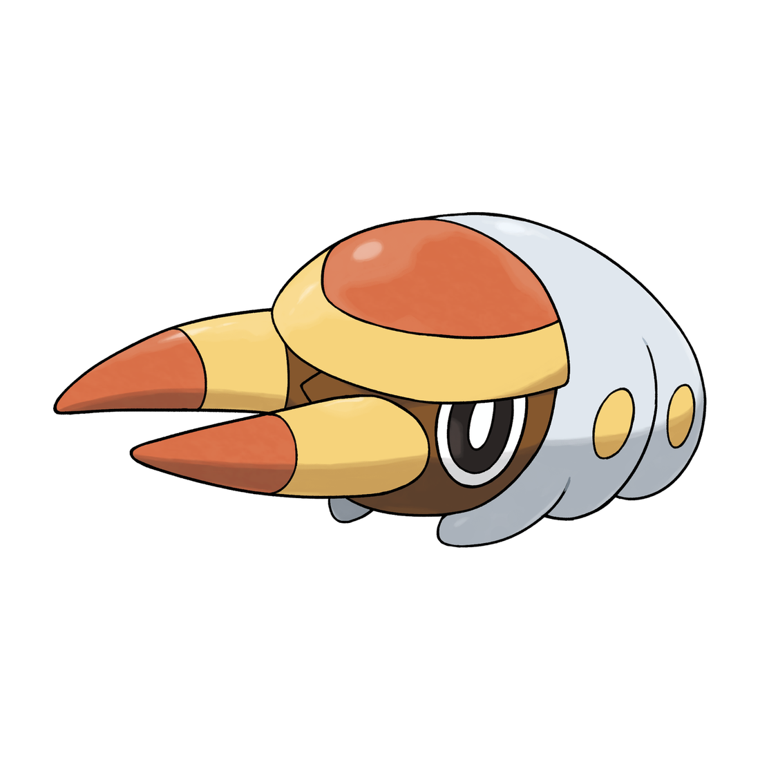 Larvibule, artwork officiel Pokémon