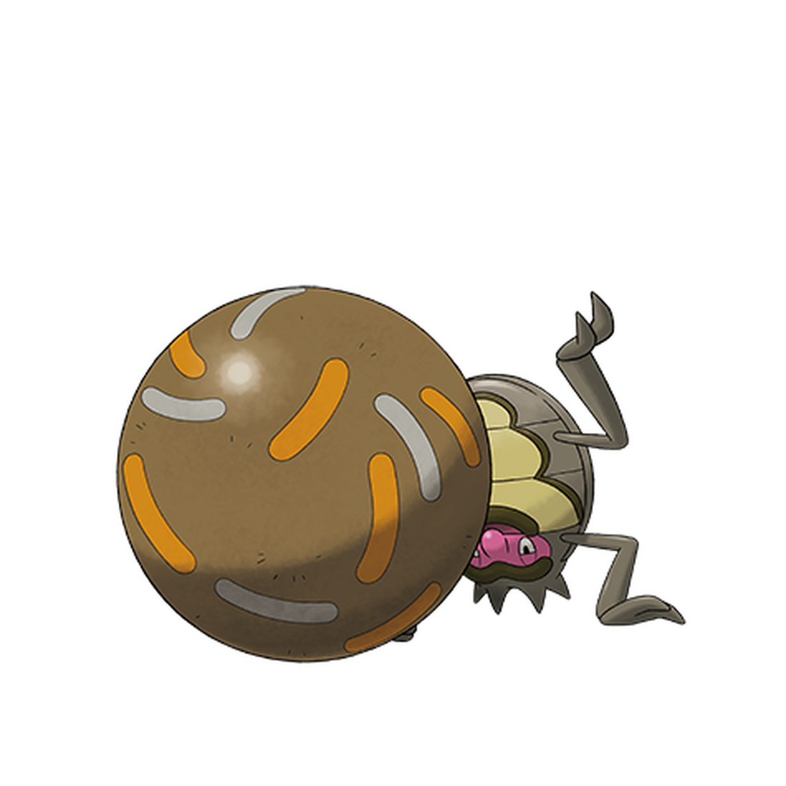Léboulérou, artwork officiel Pokémon