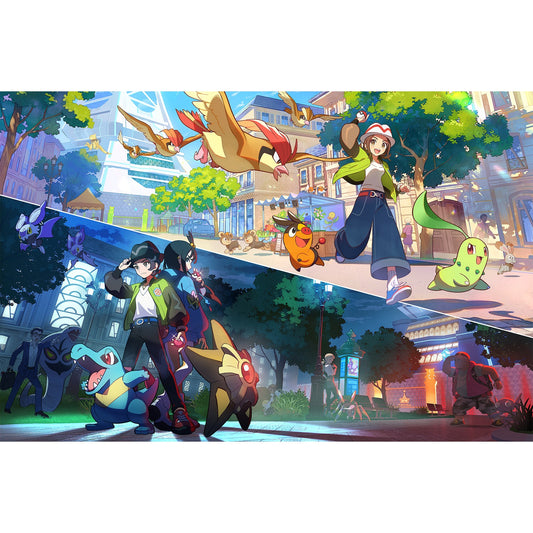 Illumis de jour et de nuit, visuel principal de Légendes Pokémon : Z-A