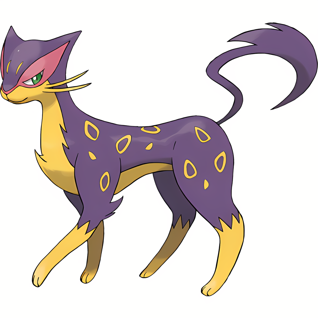 Léopardus, artwork officiel Pokémon