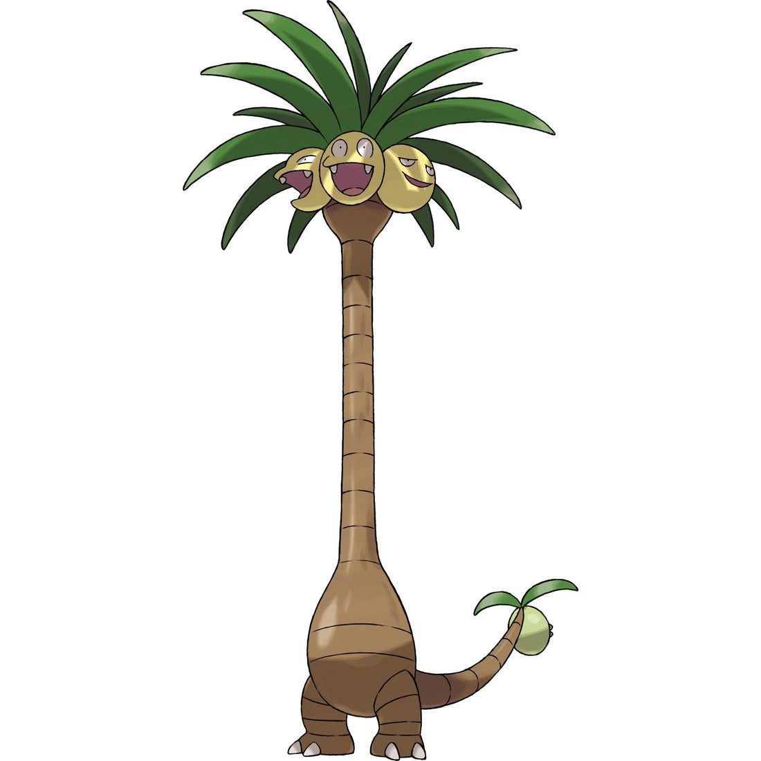 Noadkoko d'Alola, l'une des formes régionales les plus reconnaissables