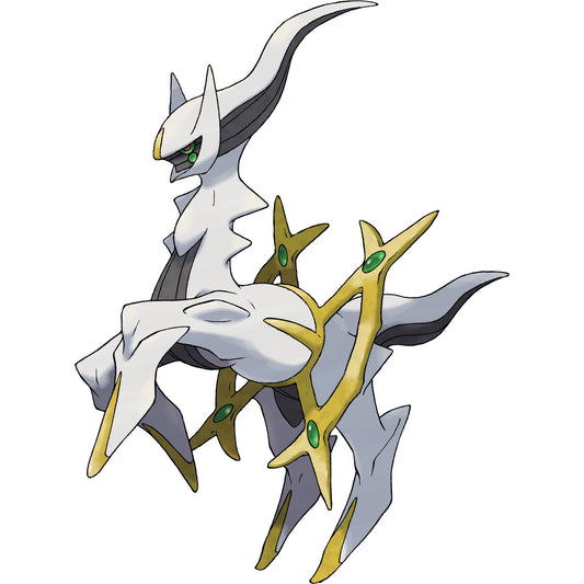 Arceus, au centre des mythes du monde Pokémon