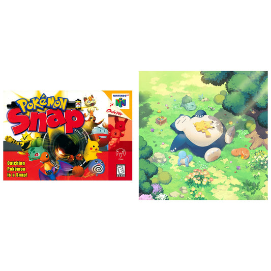Pokémon Snap et Pokémon Sleep, deux des spin-offs de la série