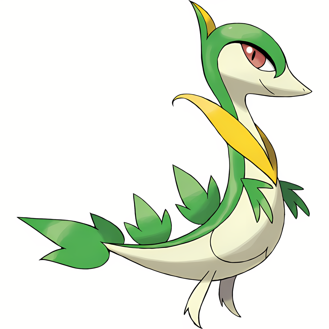 Lianaja, artwork officiel Pokémon