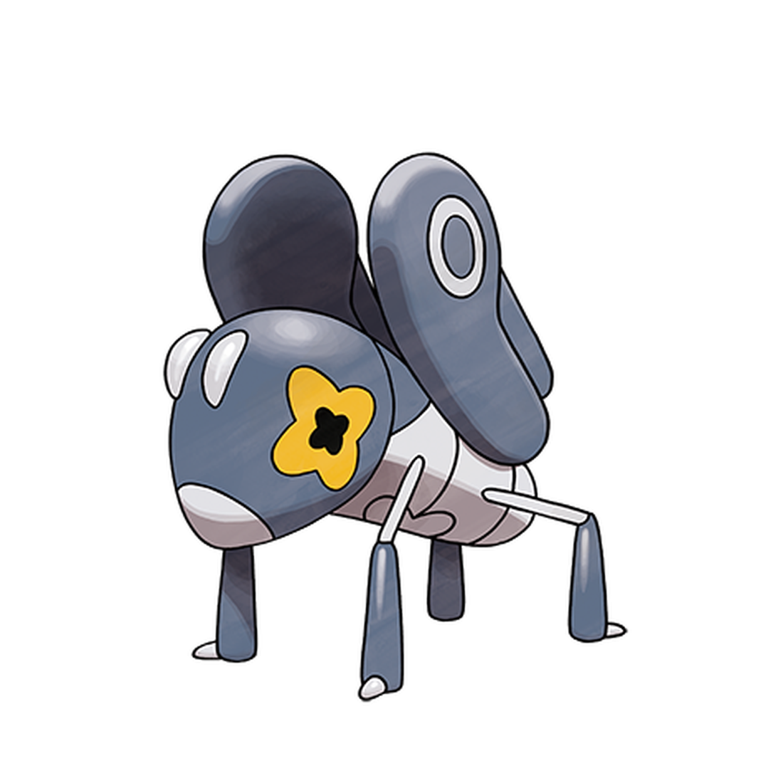 Lilliterelle, artwork officiel Pokémon