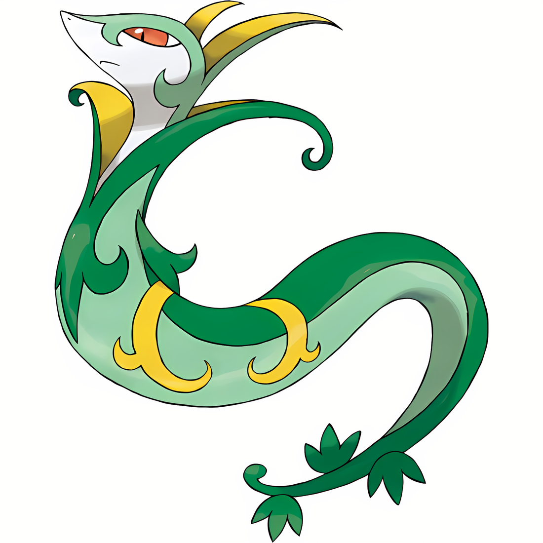 Majaspic, artwork officiel Pokémon