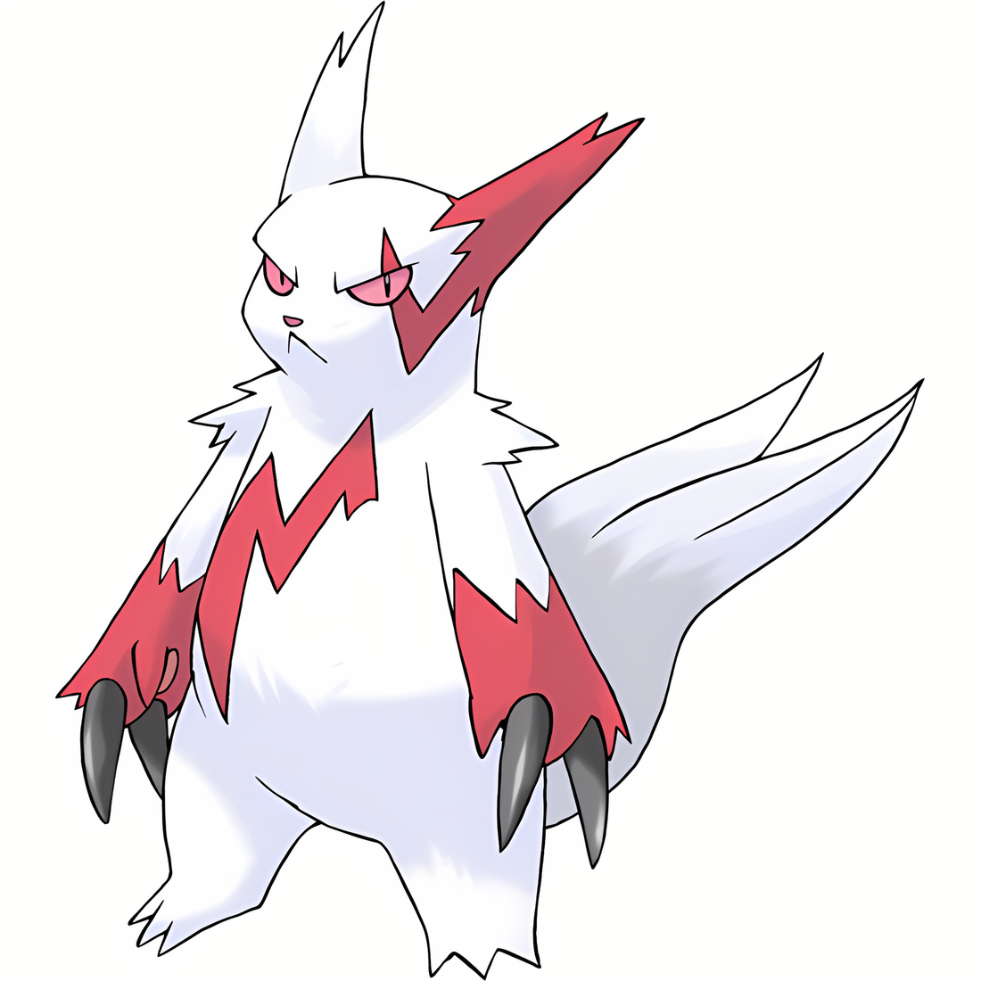 Mangriff, artwork officiel Pokémon