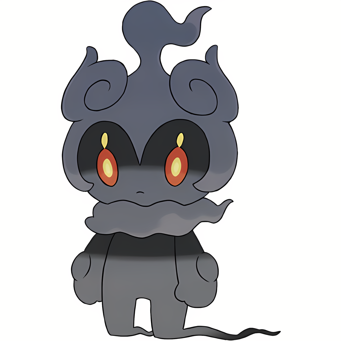 Marshadow, artwork officiel Pokémon