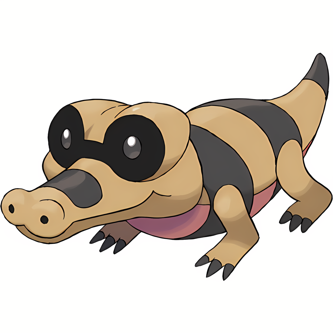 Mascaïman, artwork officiel Pokémon