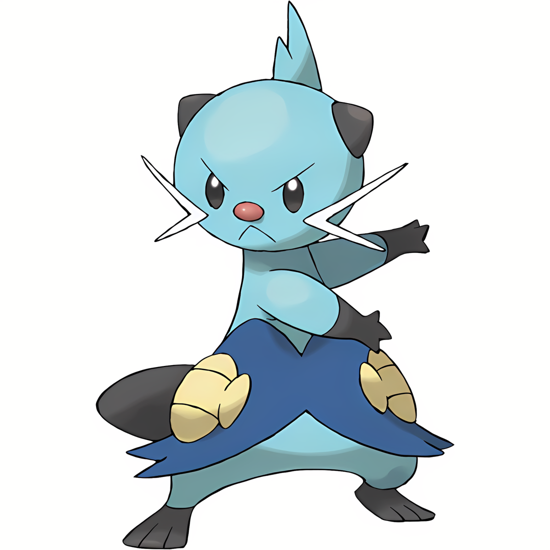 Mateloutre, artwork officiel Pokémon