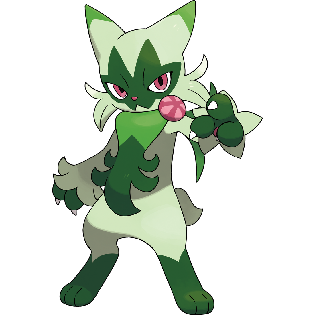 Matourgeon, artwork officiel Pokémon