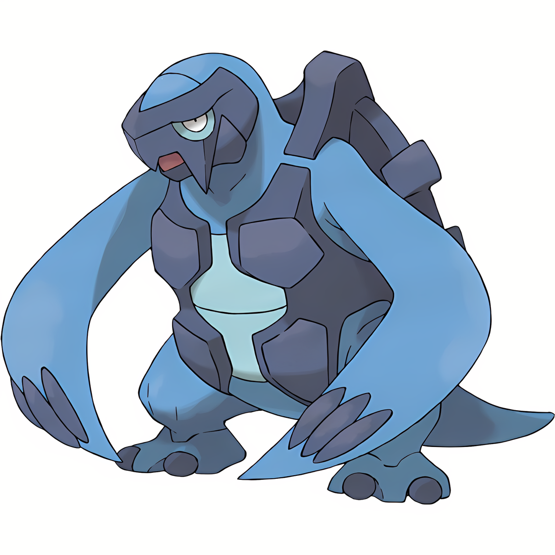 Mégapagos, artwork officiel Pokémon