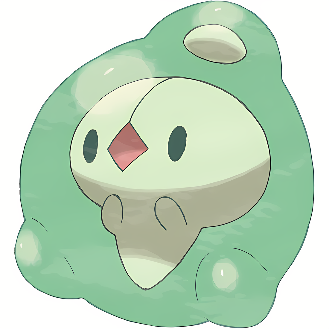 Méios, artwork officiel Pokémon