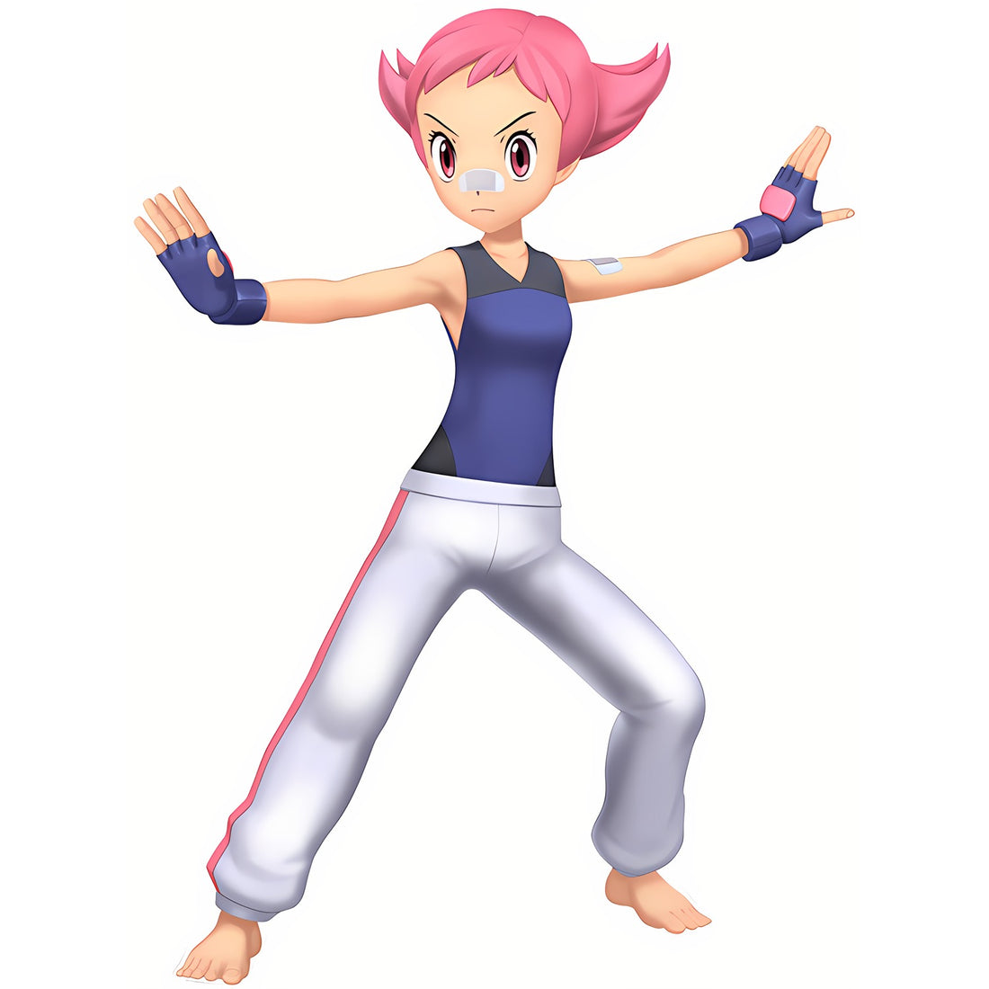 Artwork de Mélina pour Pokémon Diamant Étincelant et Perle Scintillante