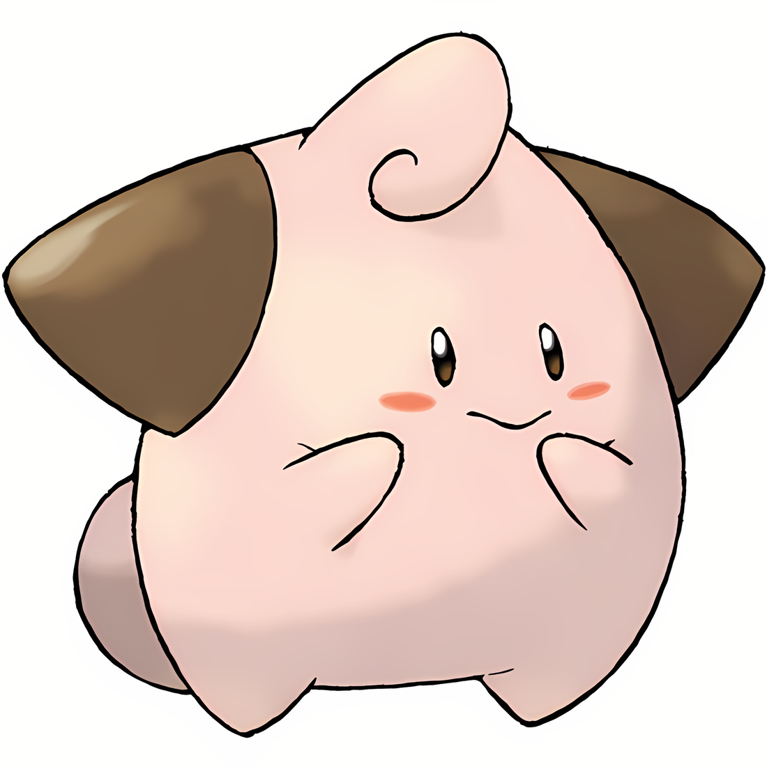 Mélo, artwork officiel Pokémon