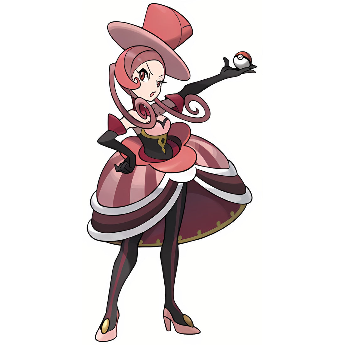 Artwork de Méridia pour Pokémon X et Y