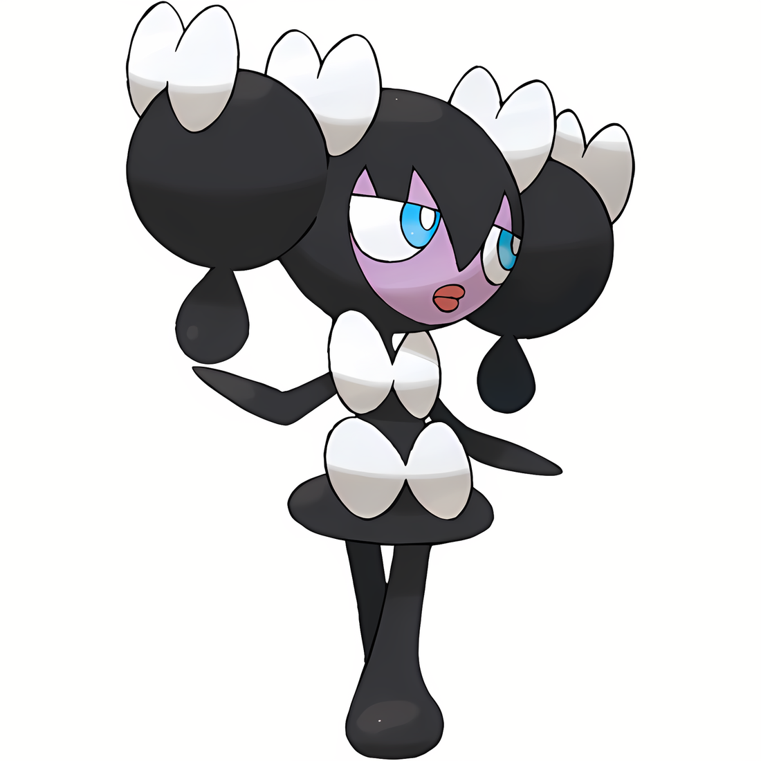 Mesmérella, artwork officiel Pokémon