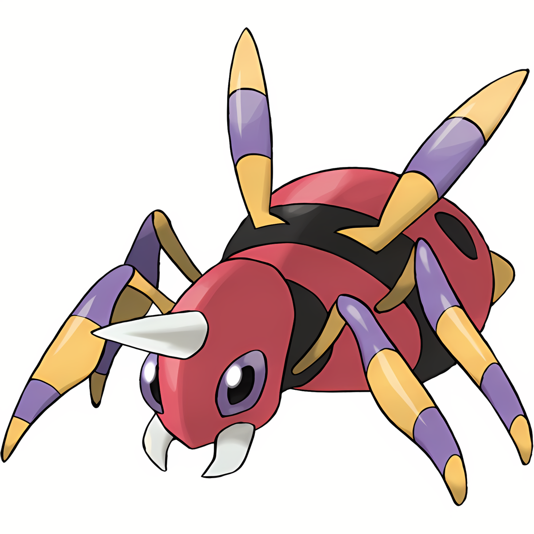 Migalos, artwork officiel Pokémon