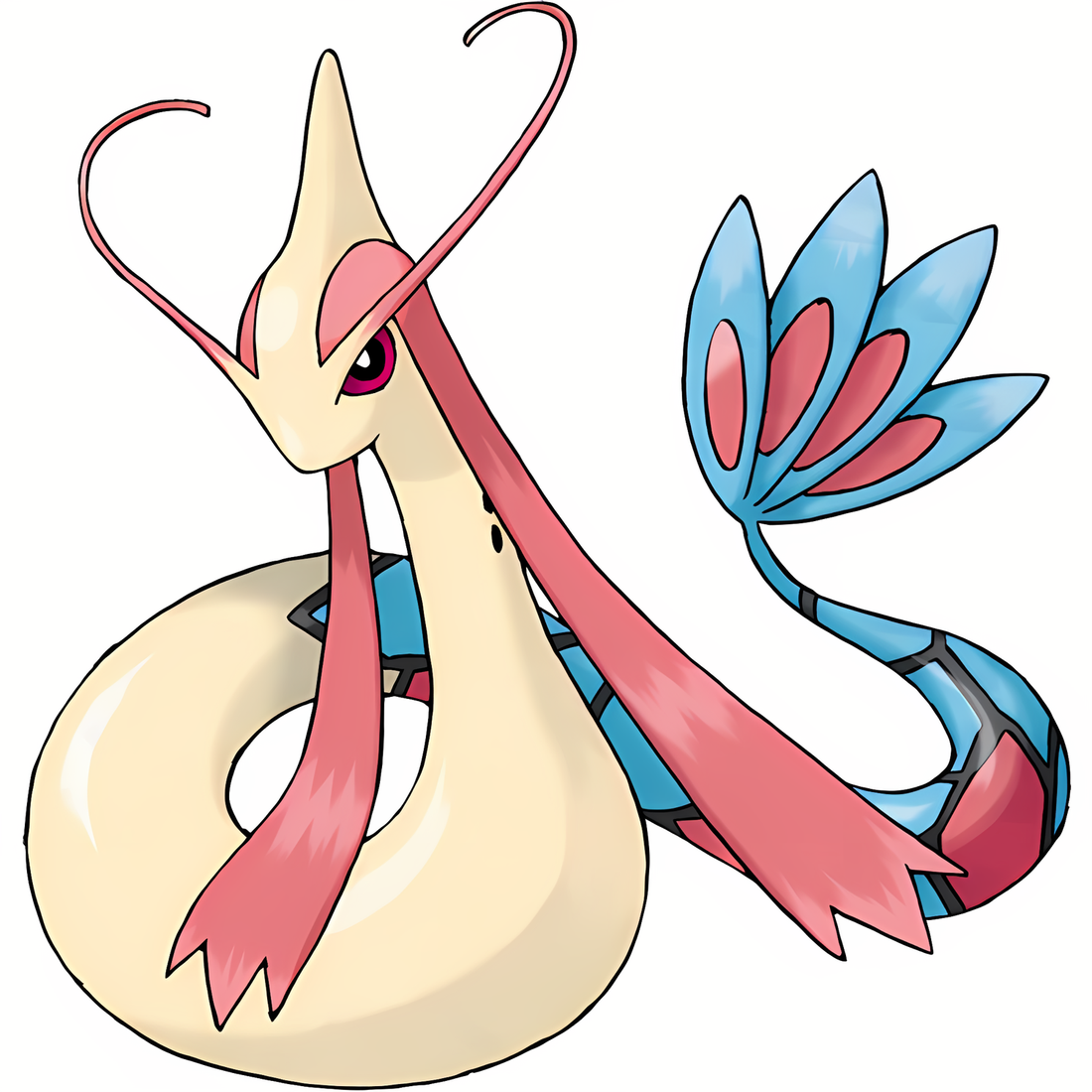 Milobellus, artwork officiel Pokémon