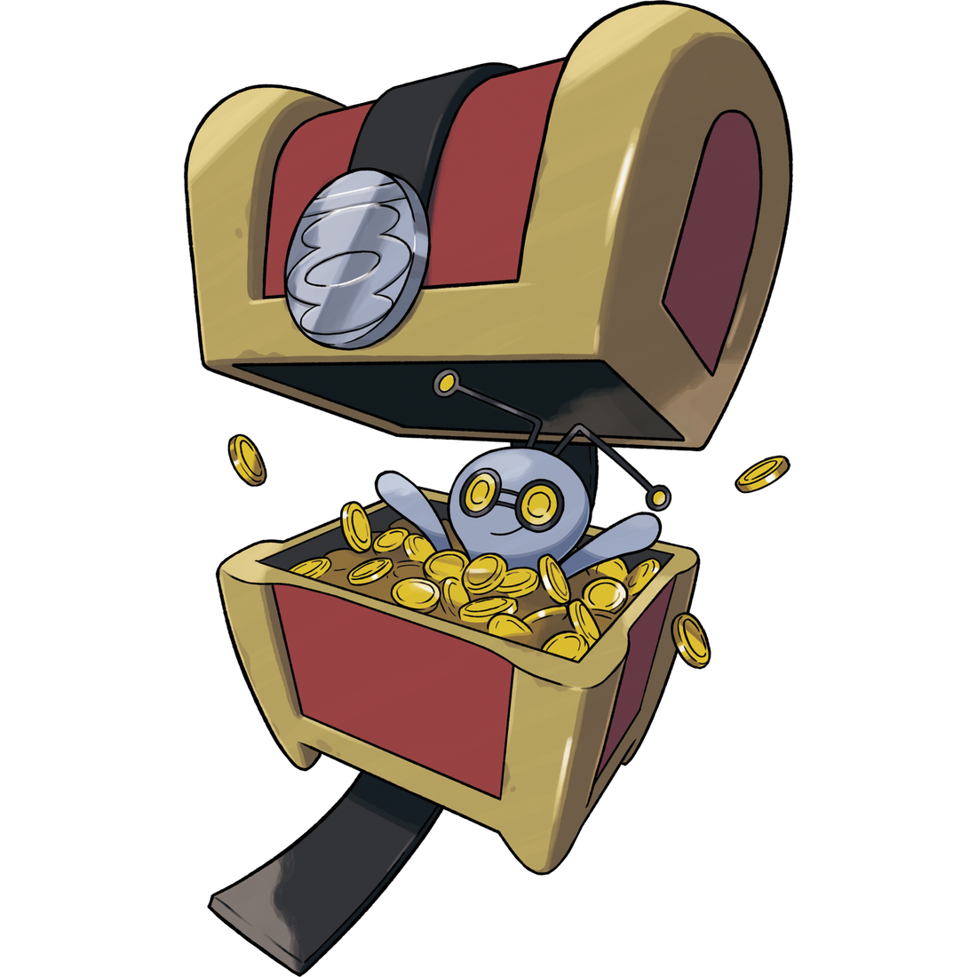 Mordudor, artwork officiel Pokémon