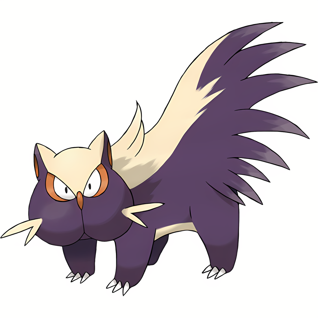 Moufouette, artwork officiel Pokémon