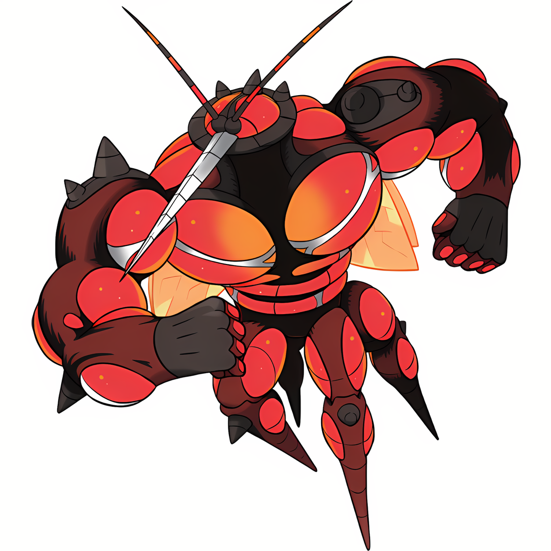 Mouscoto, artwork officiel Pokémon