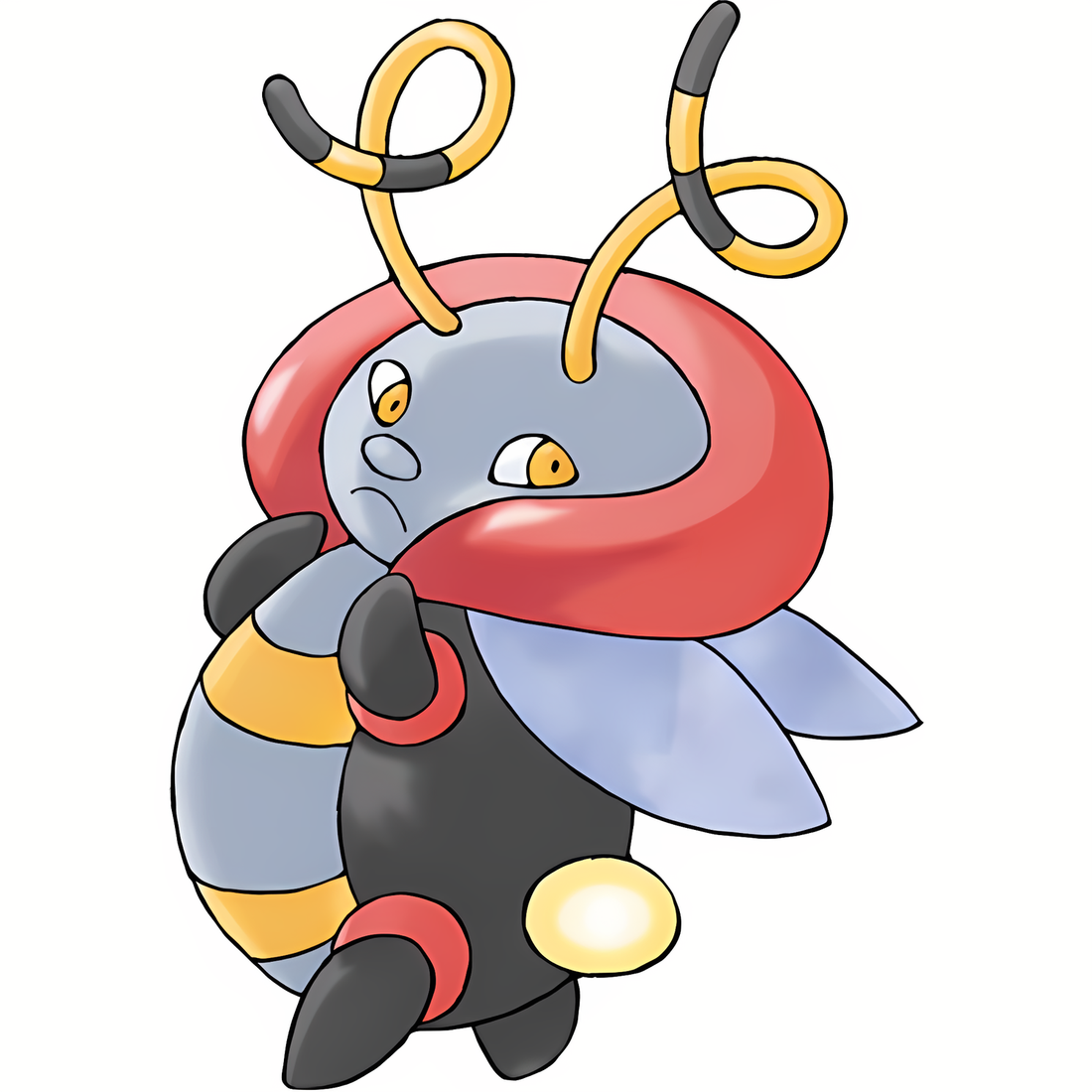 Muciole, artwork officiel Pokémon
