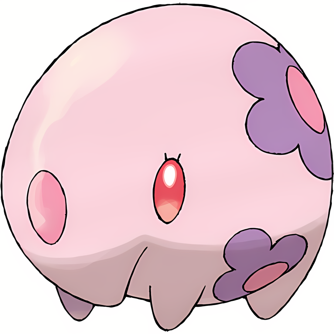 Munna, artwork officiel Pokémon