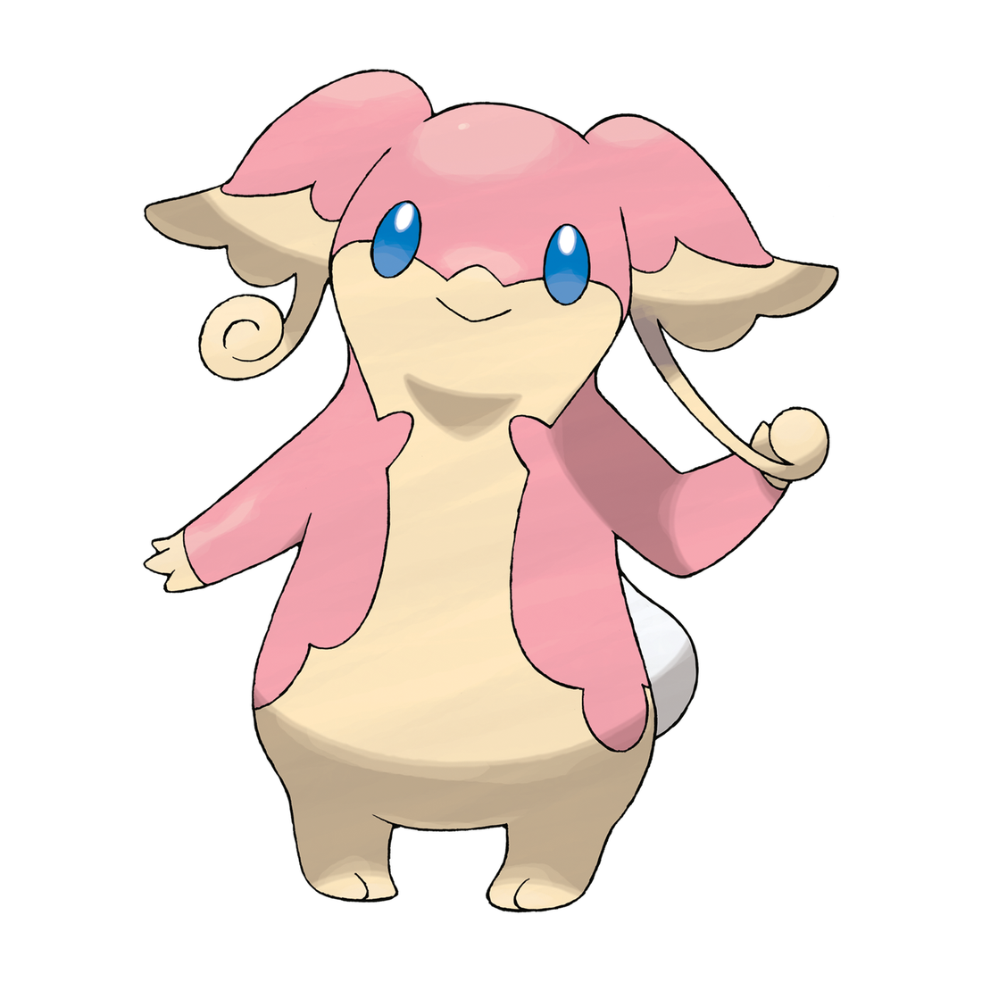 Nanméouïe, artwork officiel Pokémon