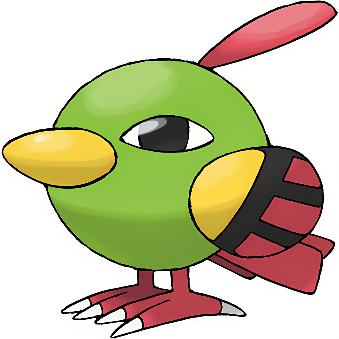 Natu, artwork officiel Pokémon