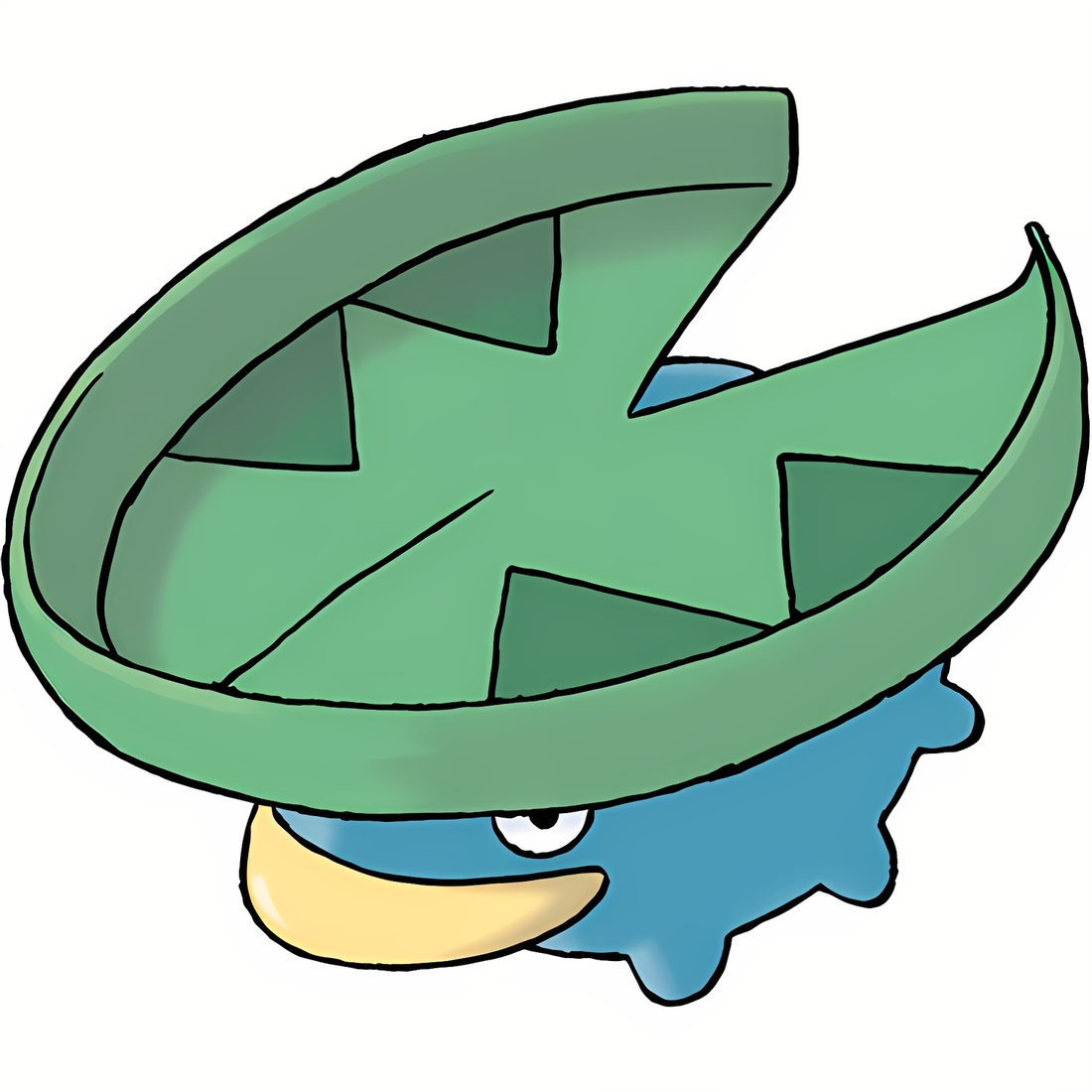 Nénupiot, artwork officiel Pokémon