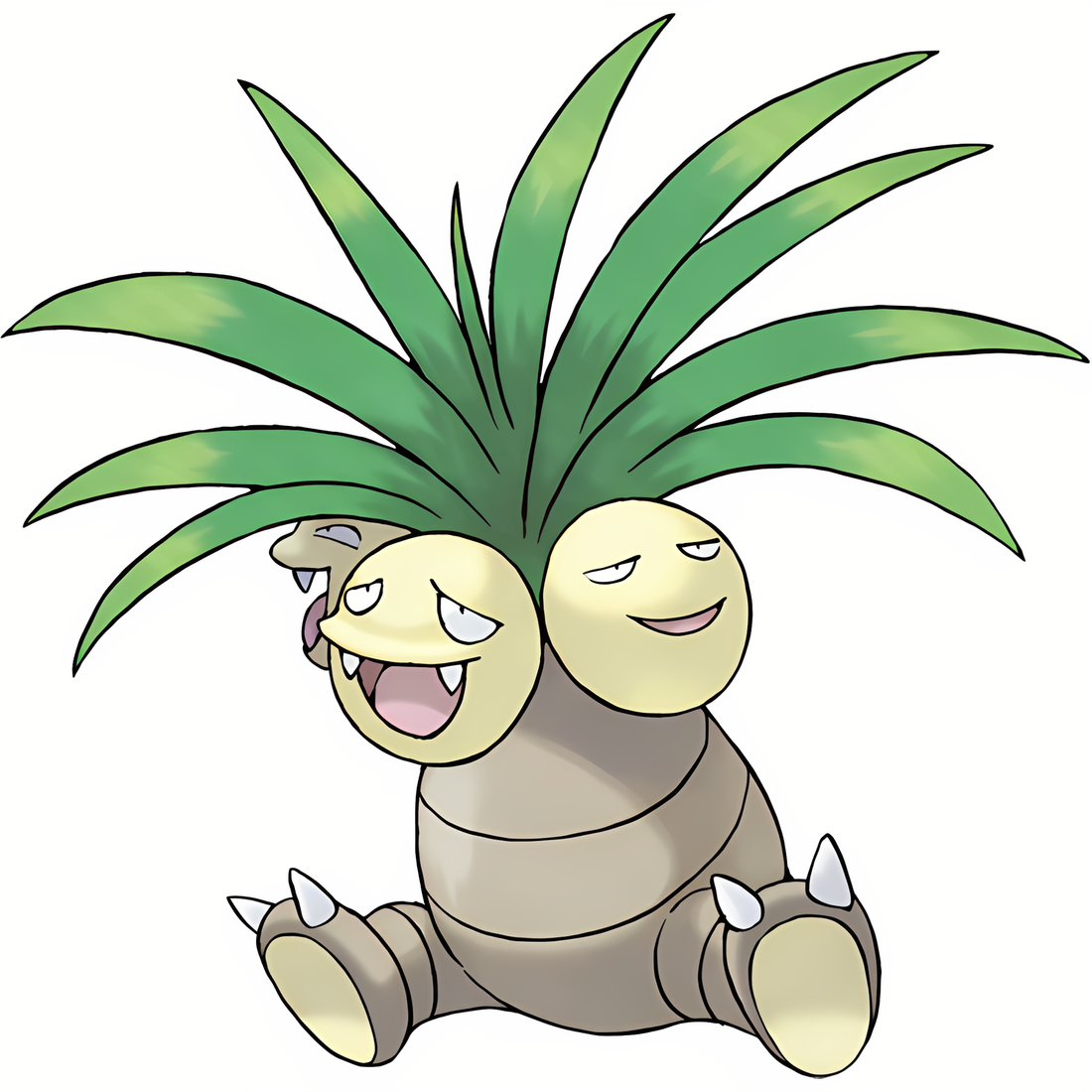 Noadkoko, artwork officiel Pokémon